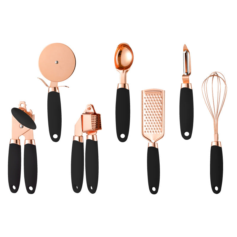 Copper-Plated Kitchen Peeler Set | Household Vegetable & Fruit Peeler | KitchenioShop