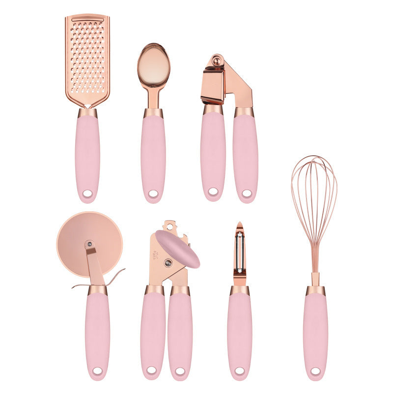 Copper-Plated Kitchen Peeler Set | Household Vegetable & Fruit Peeler | KitchenioShop