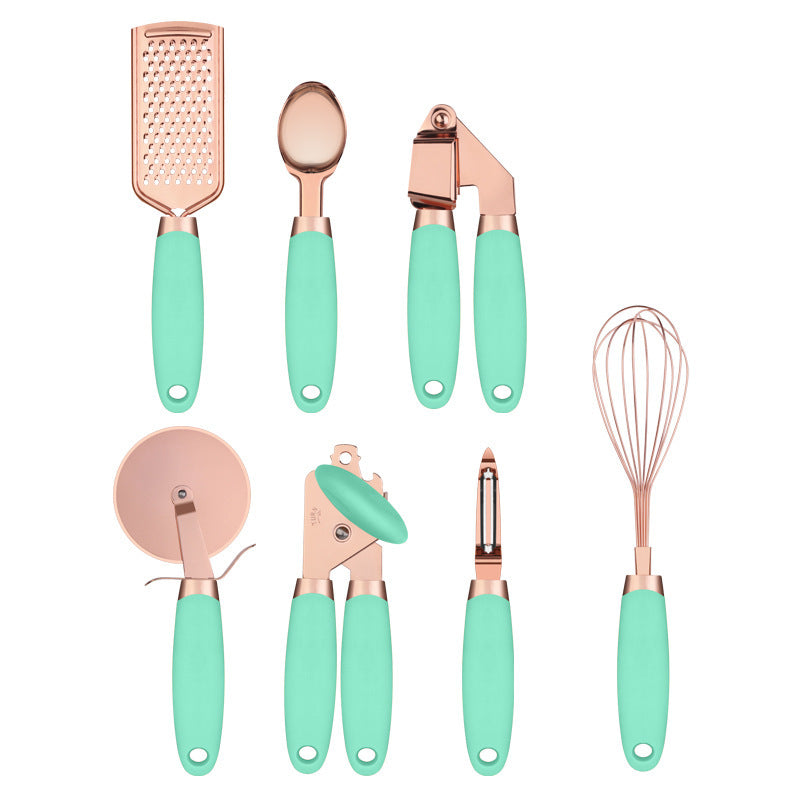 Copper-Plated Kitchen Peeler Set | Household Vegetable & Fruit Peeler | KitchenioShop