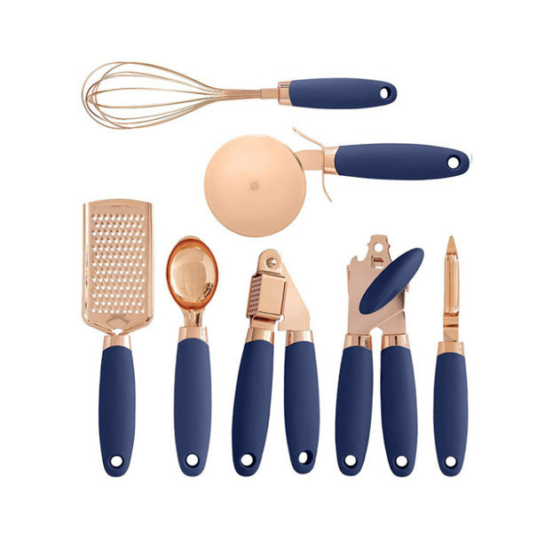 Copper-Plated Kitchen Peeler Set | Household Vegetable & Fruit Peeler | KitchenioShop